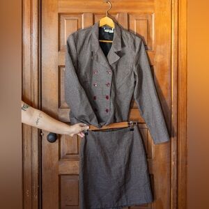 Perfect blazer skirt set